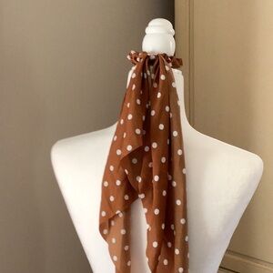 Hair scrunchi scarf